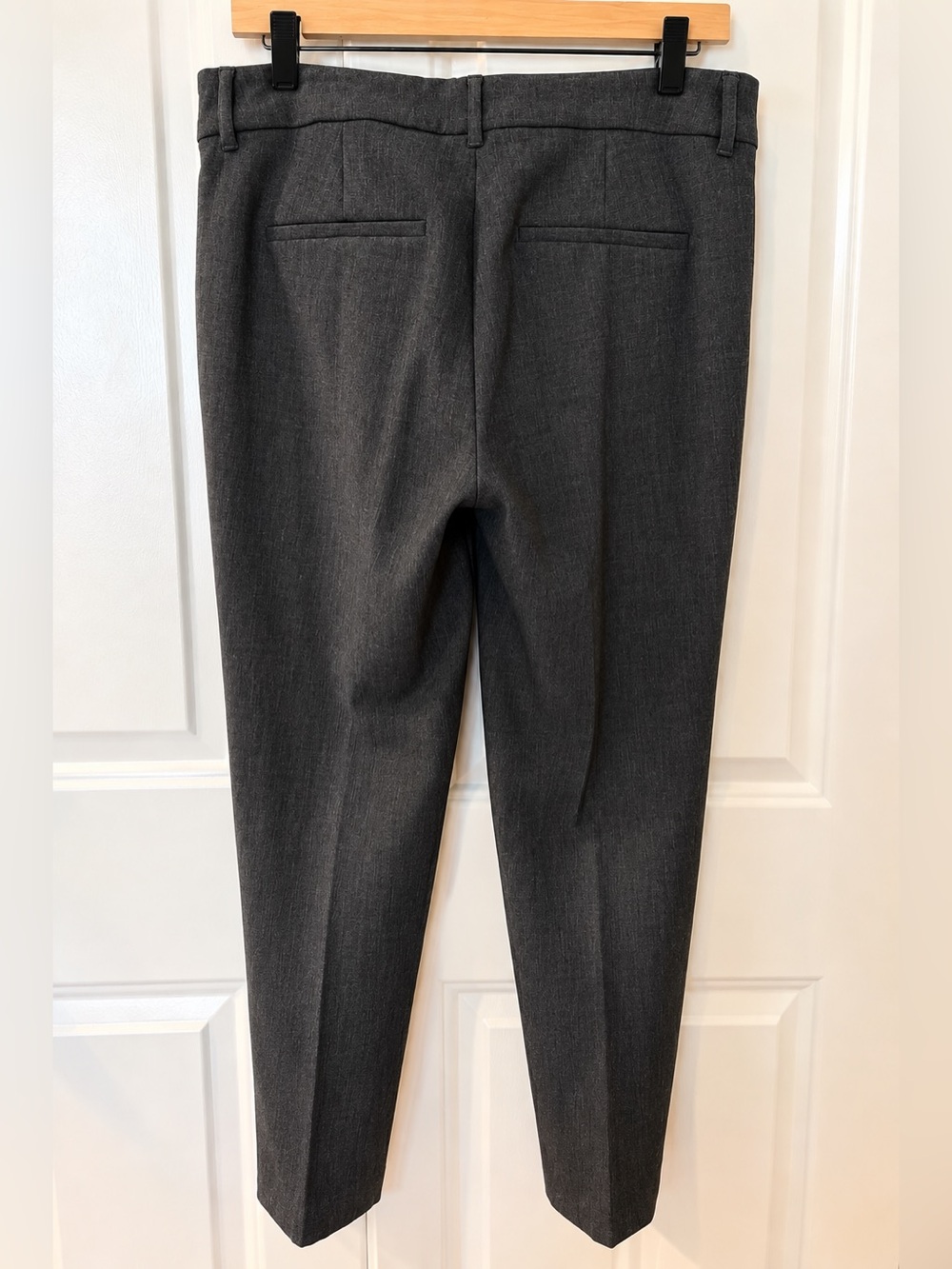 Old navy Women’s Classic Slim Dress Pants - Charcoal Gray - Picture 2 of 4